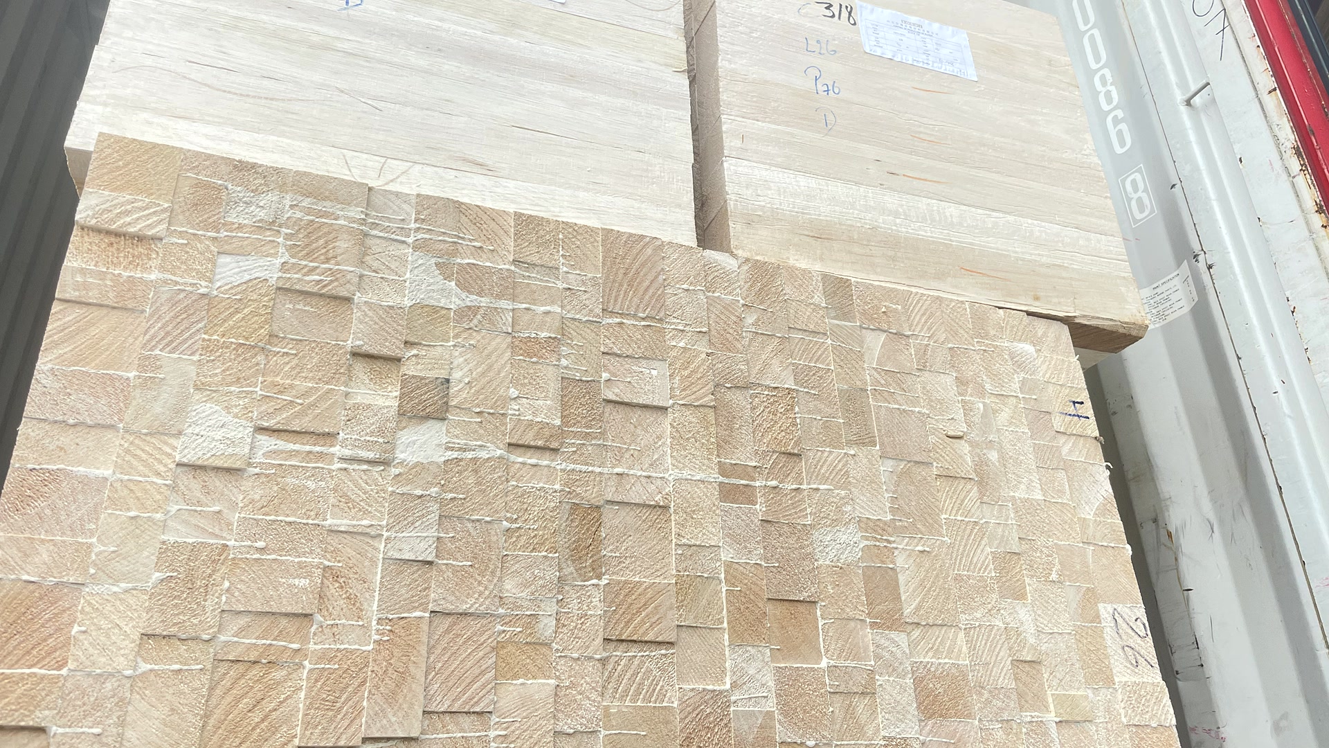 Prepared balsa Block products